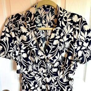 Poplin Button down dress with Cut Outs